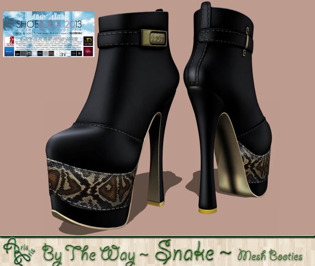 ***Arisaris AA3 By The Way Snake Shoetopia pic