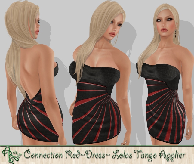 ***Arisaris AA14 Connection Dress Red Pic