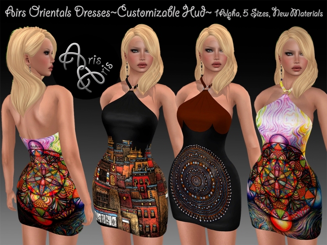 ***ArisAris AA93~Airs Oriental Dresses~Customizable Hud pic market